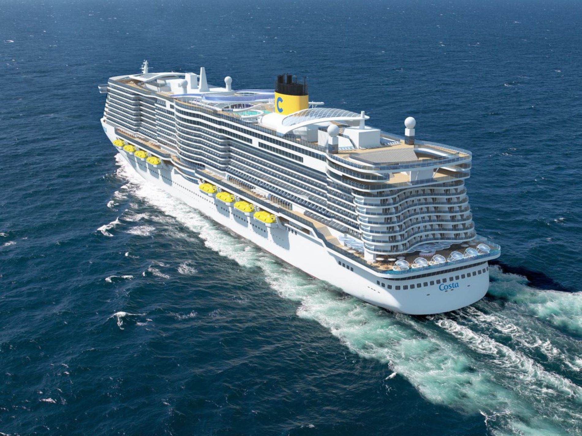 Costa Venezia departing from Istanbul Costa Cruises Turkey